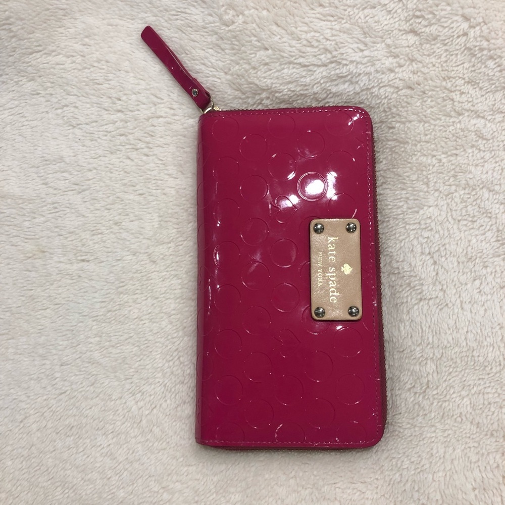 Kate Spade wallet - hot pink